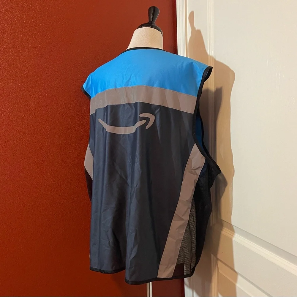 Amazon Flex High Visibility Reflective Safety Delivery Vest Designed Luly Yang‎